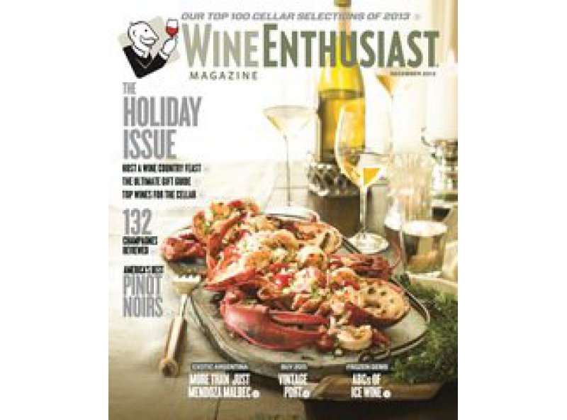 Wine Enthusiast - Les Cailloux among the 100 best wines of 2013